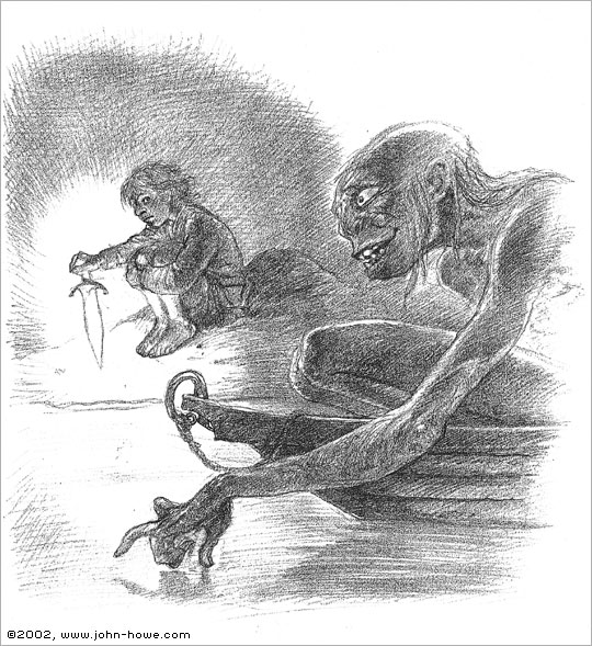 Gollum & Bilbo